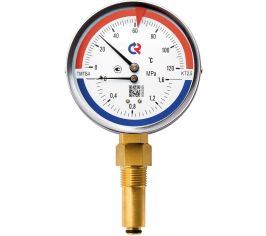 Термоманометры радиальные