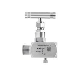 Одновентильный игольчатый клапан ss-2v4 до 60 мпа