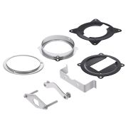 Скоба для ТМ-121Т тип 1 (прямая) в комплекте с винтами M4x30, нержавеющая сталь