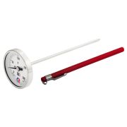 ТЕРМОМЕТР биметаллический коррозионностойкий погружной 50мм со штоком в виде иглы, Тип - БТ-23.220, осевое присоединение. 0-200С. Длина штока 150мм. Класс точности 2,5.