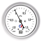 .IP54
МАНОМЕТР 63мм, Тип - КМ-12Р, радиальное присоединение. Диапазон 0-10kPa. Резьба M12x1,5. Класс точности 1,5. Степень защиты IP54