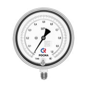 МАНОМЕТР коррозионностойкий 150мм, Тип - ТМ-621Р, радиальное присоединение. Манометр точных измерений. 0-4MPa. Резьба M20x1,5. Класс точности 0,6.